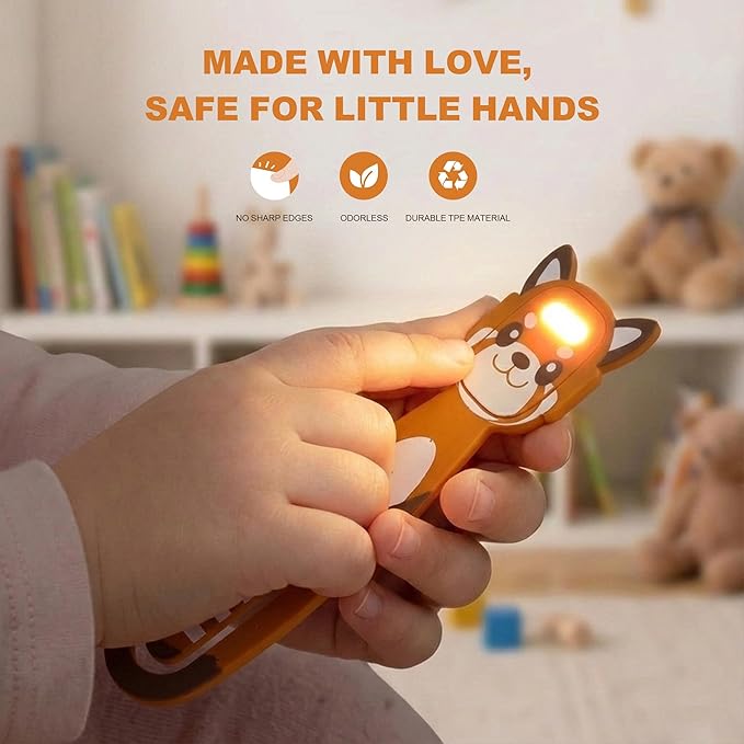 Rechargeable Book Light for Kids at Night – Portable Clip-On LED Light - Image 7