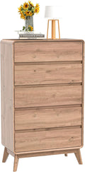 50" Tall Dresser for Bedroom, Vertical Dressers by Easy-LivingFurniture