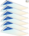 2x4 LED Flat Panel Light Drop Ceiling Office Fixture, Selectable Features by WorldSmartLED