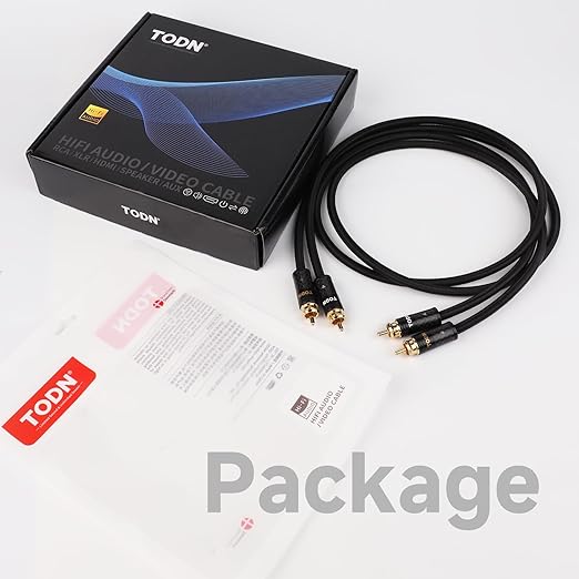 TODN Audiophile RCA Cables - Image 9