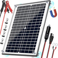 POWOXI Solar Panel Kit 12V 20W Magnetic + MPPT Charge Controller Waterproof by POWOXI