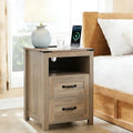 Puntogen Sierra Night Stand, Rustic End Table by Puntogen
