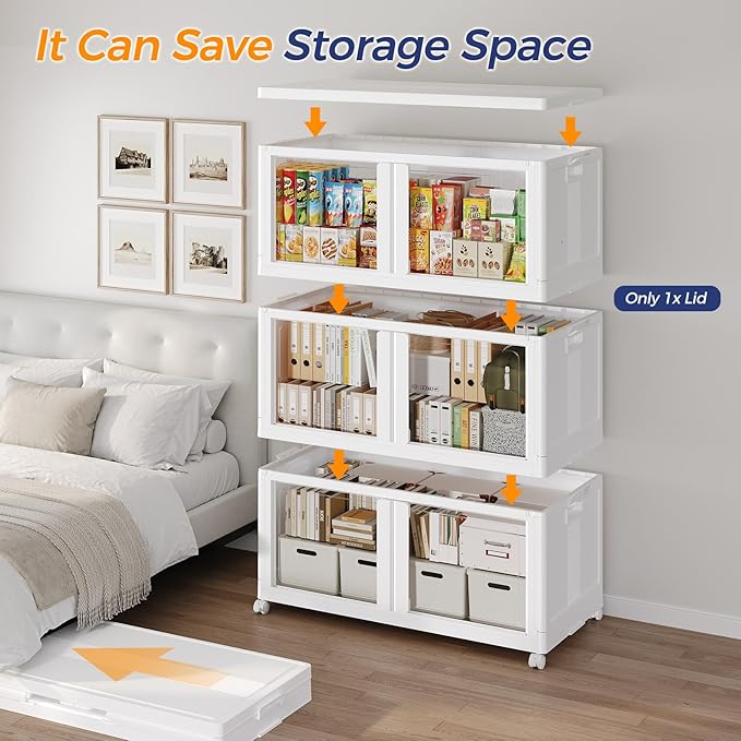 200GAL Large Stackable Storage Bins - Image 8