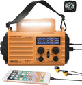 NOAA Weather Radio AM/FM/Shortwave, 5 Way Powered Emergency Radio by Mesqool