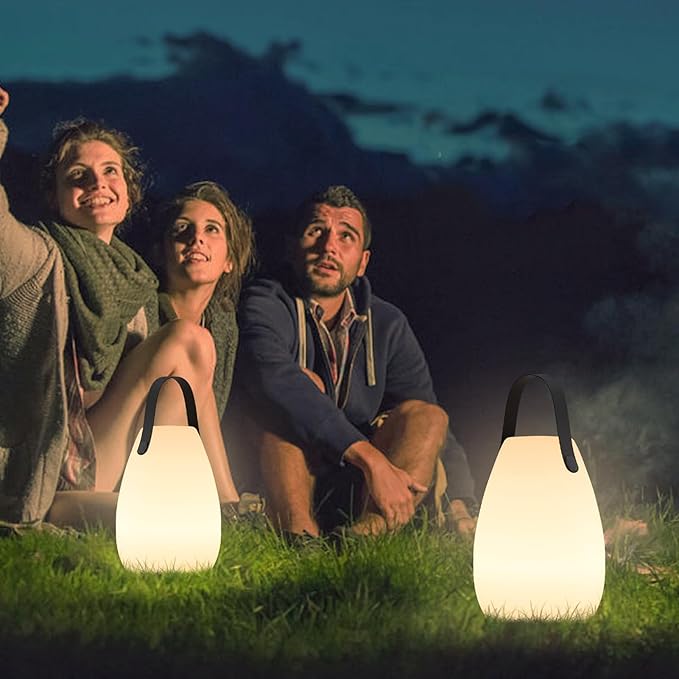 uuffoo 2 Pack Portable Outdoor Table Lamp - Image 8