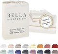 Bella Coterie Luxury Bamboo Viscose Queen Size Sheet Set | 100% Organically by BC