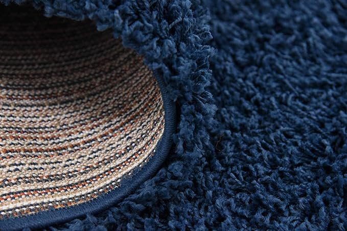Unique Loom Solid Shag Collection Area Rug - Image 10