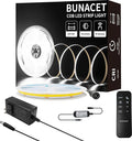 BUNACET COB LED Strip Light 20ft/6m Cool White 6500K High Lumen CRI 90+ by BUNACET