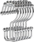 Shower Curtain Hooks, Goowin Shower Curtain Rings, Stainless Steel Shower by Goowin