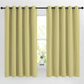 NICETOWN Room Darkening Curtains 66 inches Long, Grommet Window Treatment by NICETOWN