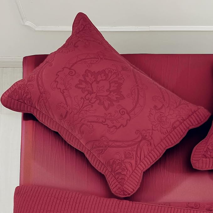 CHIXIN Microfiber Standard Pillow Shams Set of 2 - Image 3