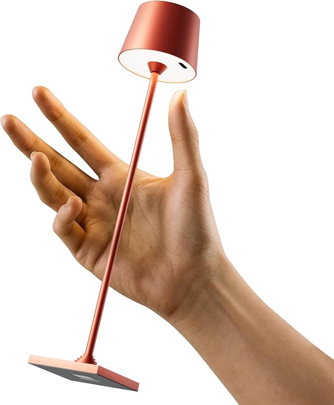 Modern LED Color-Changing Cordless Table lamp, 7 Colors, metal Shade, Touch by Timjorman
