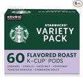 Starbucks K-Cup Coffee Pods, Flavored Hot or Iced Coffee, Variety Pack by StarbucksbyNespresso