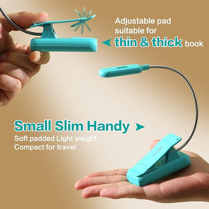 VAVOFO Clip On Book Light for Bed Kids, 7 LED Reading Light - Image 5