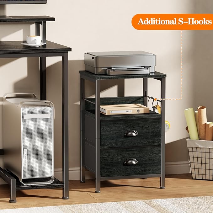 Furologee Nightstands Set 2, Night Stand - Image 7