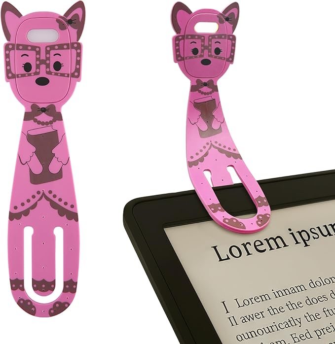 Rechargeable Book Light for Kids at Night – Portable Clip-On LED Light by HOXUTYM