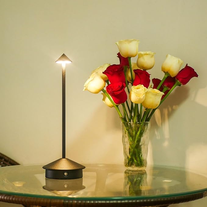 Cordless LED Table Lamp, Rechargeable 5200mAH Battery Operated Lamp - Image 8