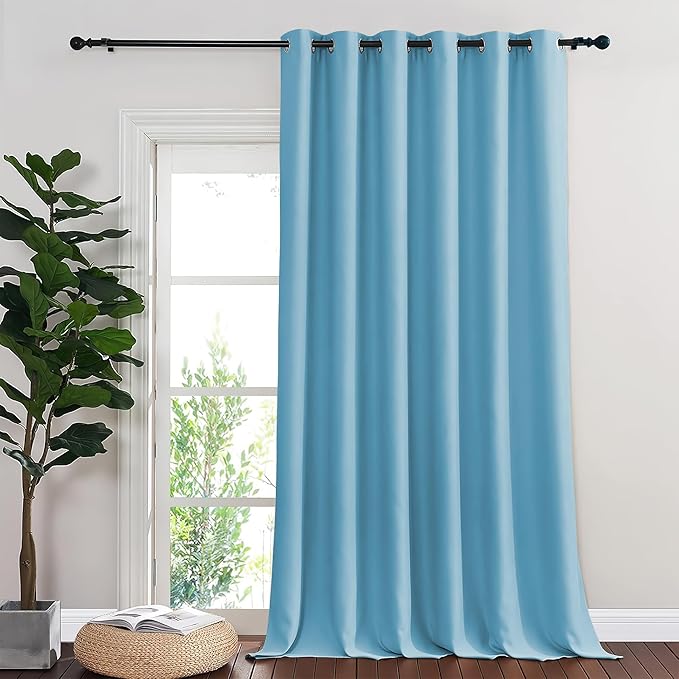 NICETOWN Teal Blue Blackout Curtains by NICETOWN