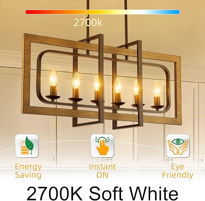 GvvooHome LED Candelabra Light Bulbs 40 watt Equivalent, Dimmable E12 LED Bulb - Image 3