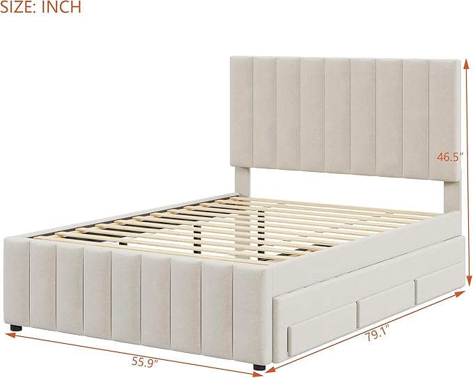 Bellemave Full Size Bed Frame - Image 2