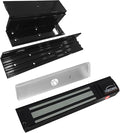 Visionis FPC-5192-BL Black 600lbs Indoor Electromagnetic Lock by Visionis