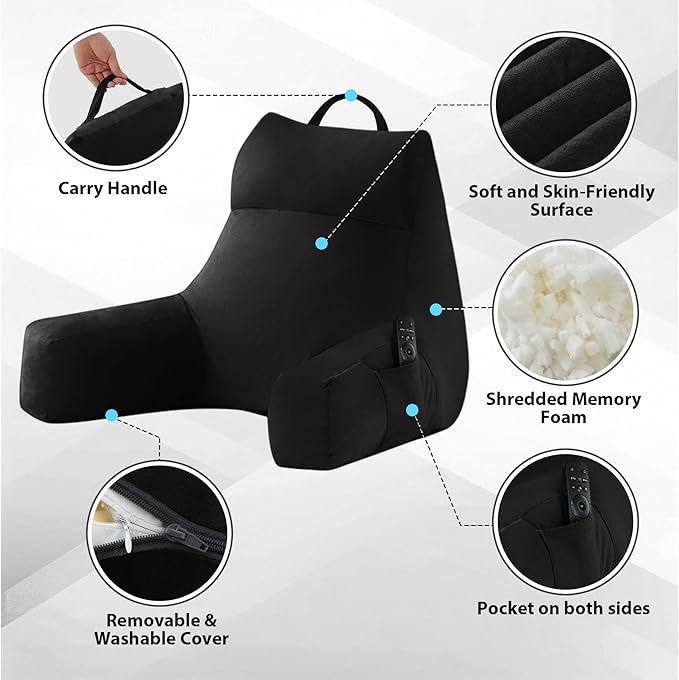 IPYNBAP Reading Pillow with Arms - Image 3