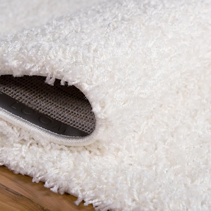 Unique Loom Solid Shag Collection Area Rug - Image 5