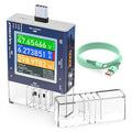 Eversame USB Tester, Type-C/USB 2 in 1 Fast Charging Protocol Voltmeter Power by Eversame