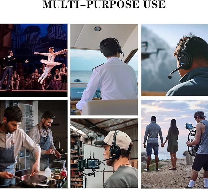 Hollyland Solidcom C1 3-Person 1100ft Full-Duplex Wireless Headset Intercom - Image 6