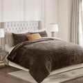 RECYCO Luxury Velvet Quilt Set Full Queen Size Bedding Sets, Ultra Soft Velvet by RECYCOHOMECOLLECTION