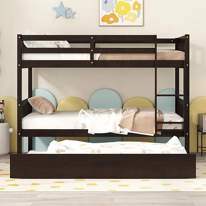 Bellemave Twin Over Twin Bunk Bed - Image 3