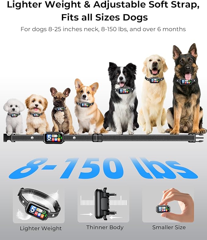 Upgraded Dog Bark Collar, Smart AI Barking Collar - Image 5