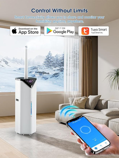 19L/5Gal Humidifiers for Bedroom Large Room 2800 sq ft, Quiet Humidifiers for - Image 2
