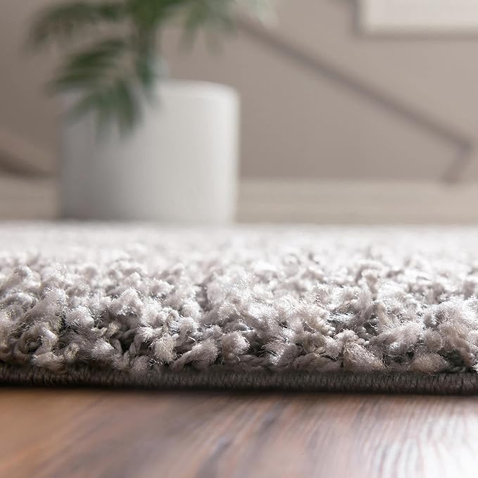 Unique Loom Solid Shag Collection Area Rug - Image 12