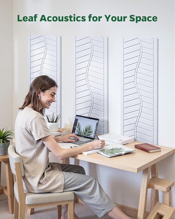 Topnaca 12 Pack Acoustic Wall Panels Sound Absorbing - Image 7