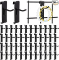 Alffun 50 Pack Gridwall Hooks, 2 Inch Heavy Duty Display Hooks by ALFFUN