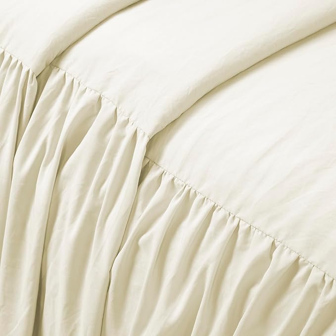 Lush Decor Ruffle Skirt Bedspread Set - Image 4