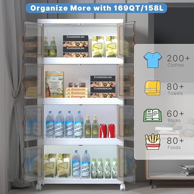 Extra Large Stackable Storage Bins - Image 7
