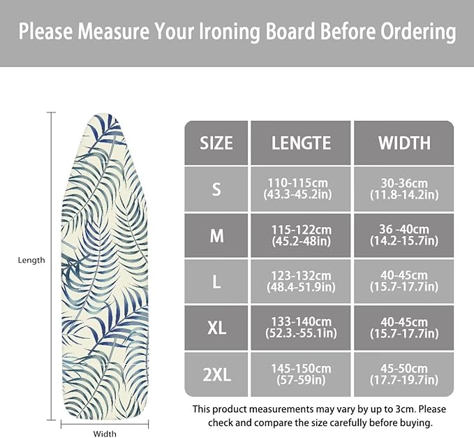 ZCFYGDX Easy Installation 17 x 49 Ironing Board Covers - Image 5