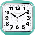 5.5" Large No Ticking Analog Alarm Clock, Silent Readable by Tinload