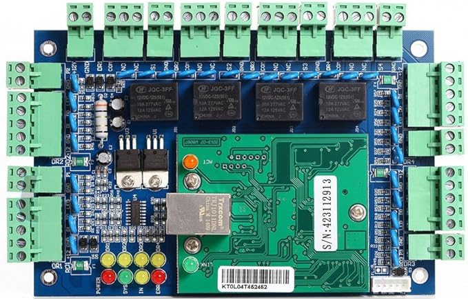 MENGQI-CONTROL Request to Exit PIR Motion Sensor 4 Doors Network RFID Access - Image 2