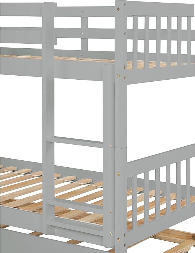 Bellemave Twin Over Twin Bunk Bed - Image 8