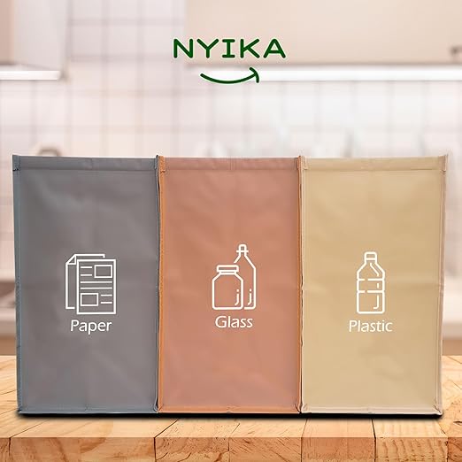 NYIKA - Recycling Organizer - Reusable Recycling Bags - Recycling Sorter - - Image 7