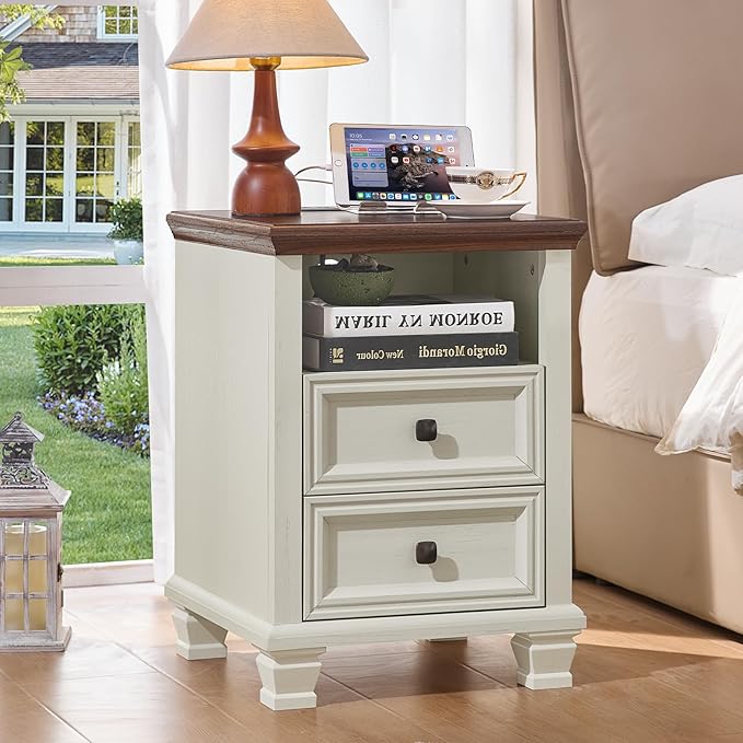 SAVOR LIFE Farmhouse Side Table - Image 9