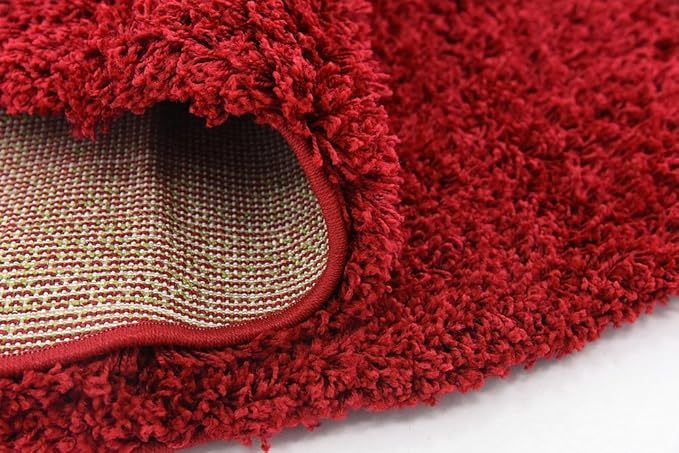 Unique Loom Solid Shag Collection Area Rug - Image 13