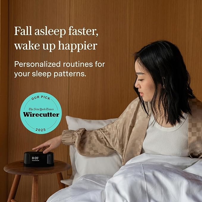 Loftie Alarm Clock with Sound Machine –Smart Alarm Clock w/Light, Night Light - Image 7