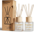 Reed Diffuser Set, Binca Vidou Lavender & White Jasmine Natural Scent Oil by BINCAVIDOU