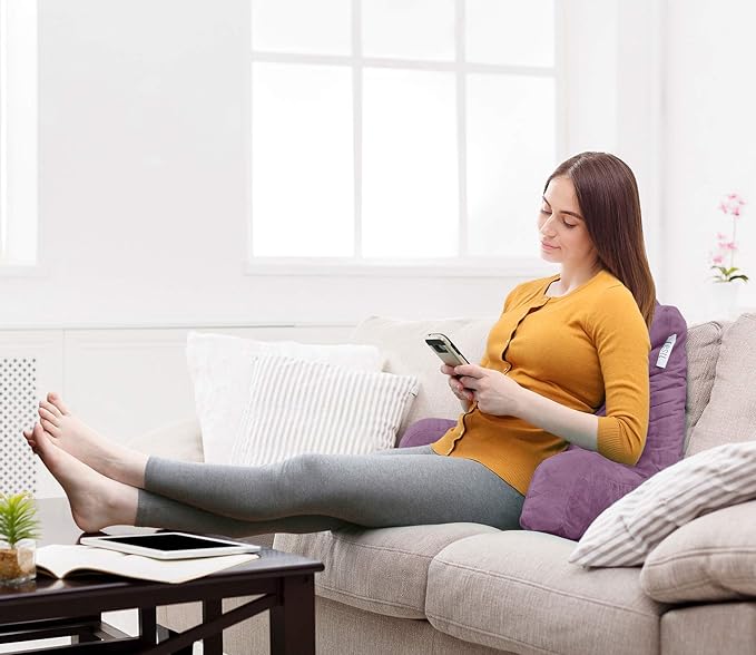 Nestl Reading Pillow with Shredded Memory Foam, Designed - Image 7