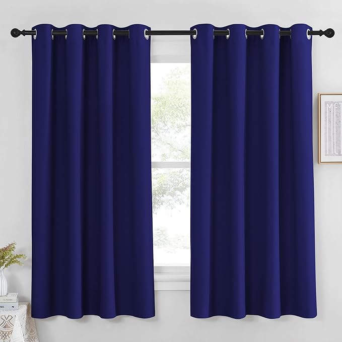 NICETOWN Blackout Curtain Panel 63 inch Long by NICETOWN