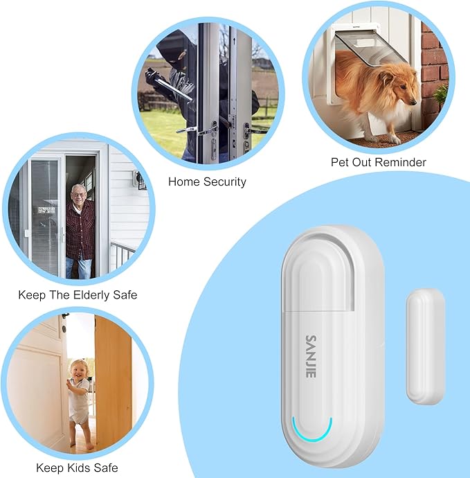 SanJie Adjustable Volume Door Alarm Sensor - Image 7
